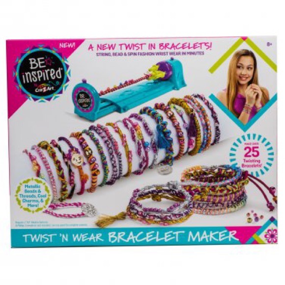 Cra-Z-Art Be Inspired Twist'N Wear Bracelet Maker - Picture 1 of 4